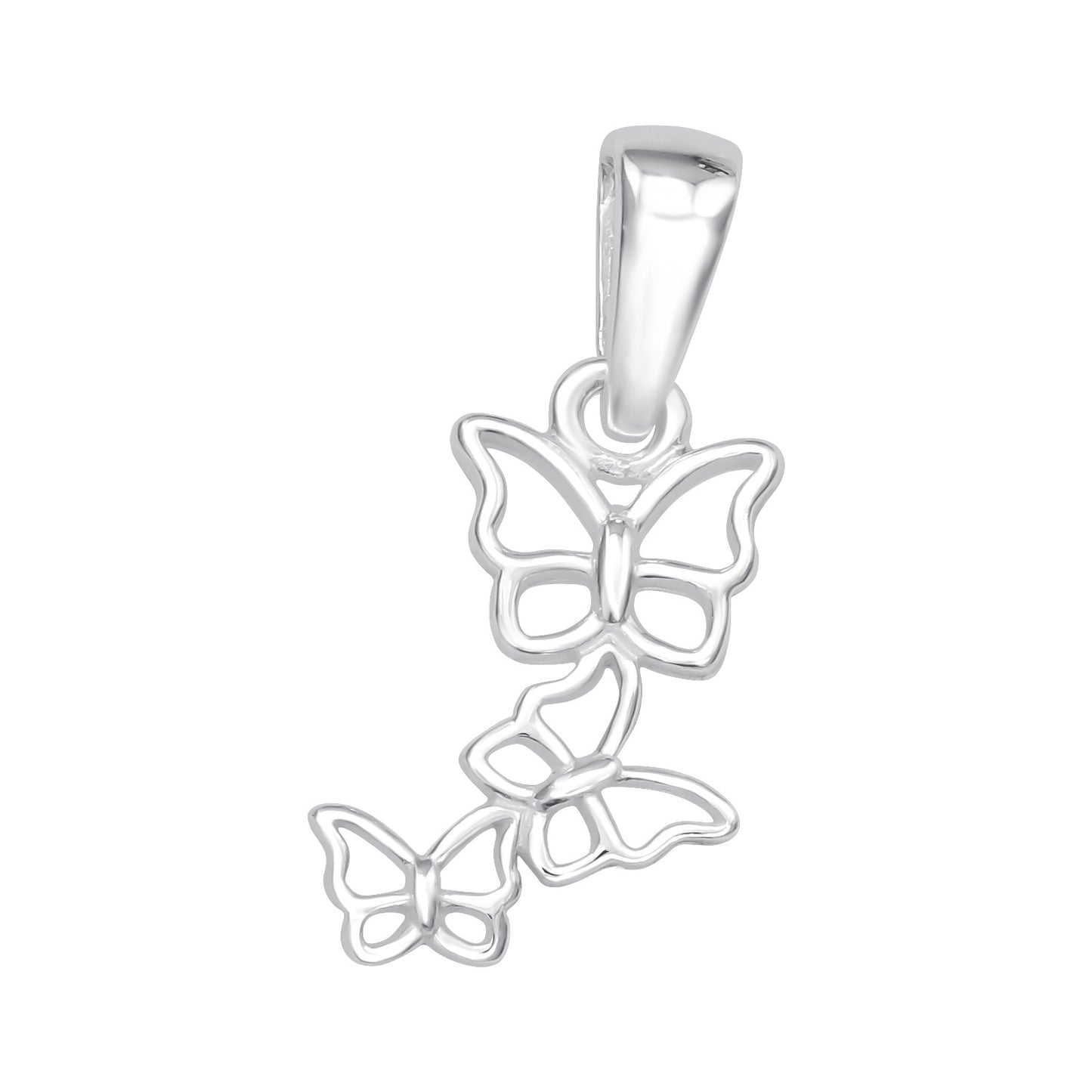 Butterfly Trio Necklace & Earring Set