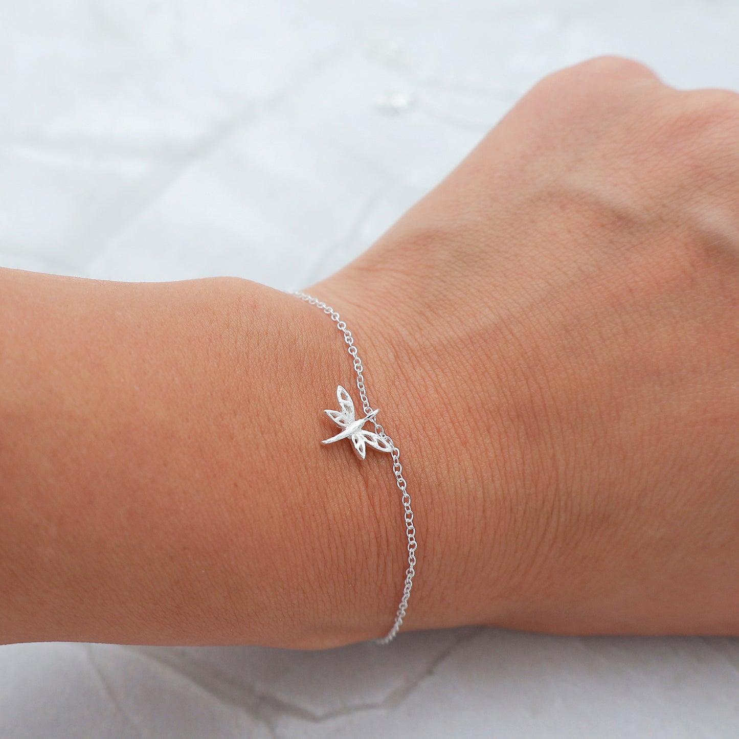 Dragonfly Necklace & Bracelet Set