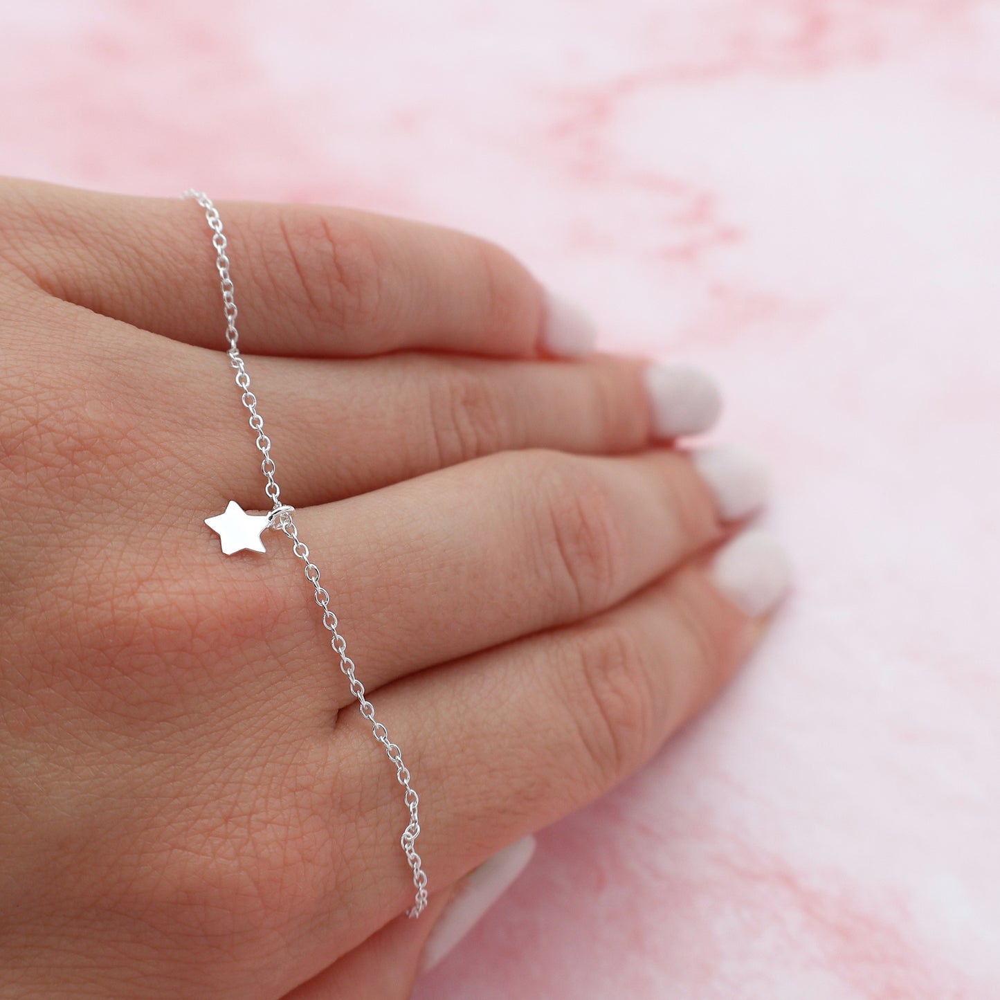 Star Choker Necklace & Mobile Star Bracelet Set